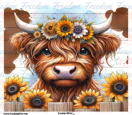 Sunflower Highland 4(Printed Vinyl)