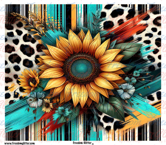Sunflower Western 3 (Printed Vinyl)
