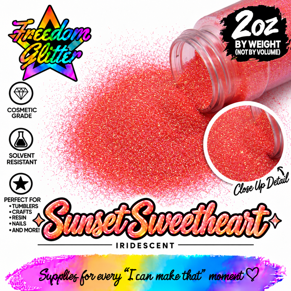 Sunset Sweetheart (Iridescent)
