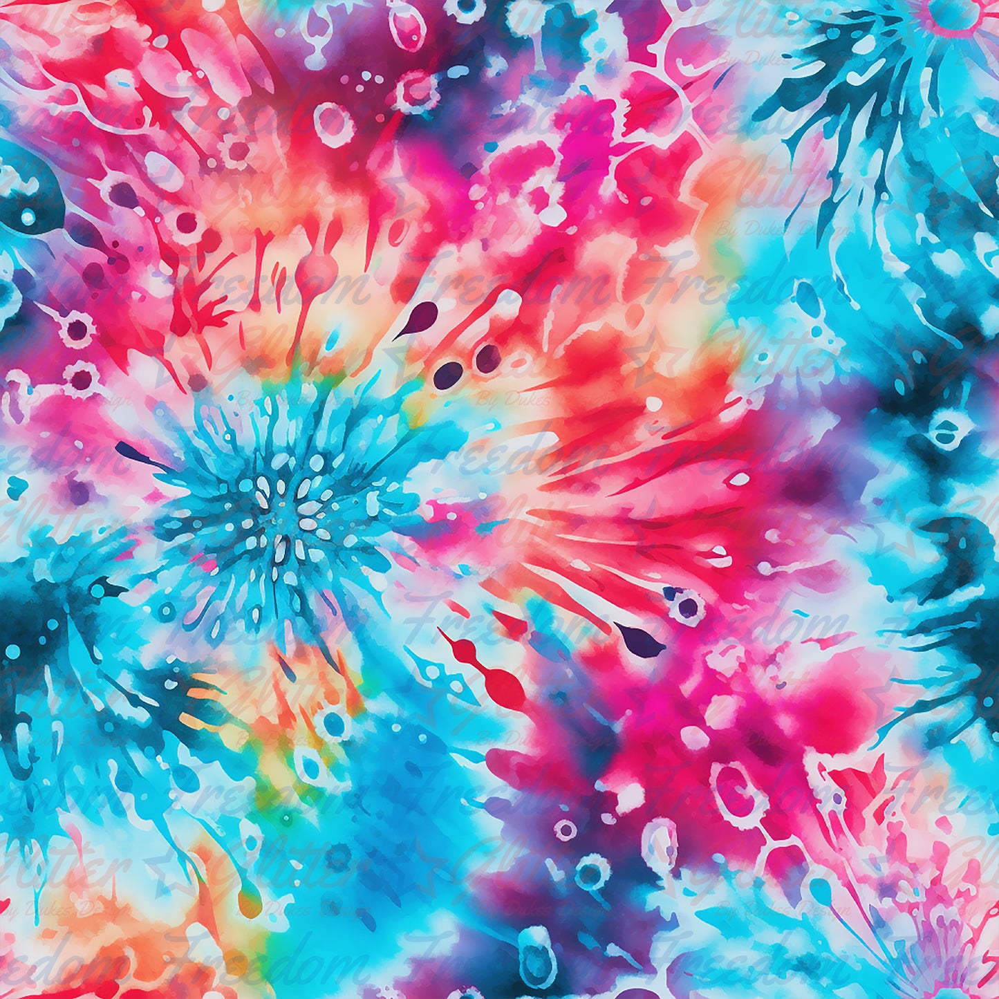 Tie Dye 1 (Printed Vinyl)