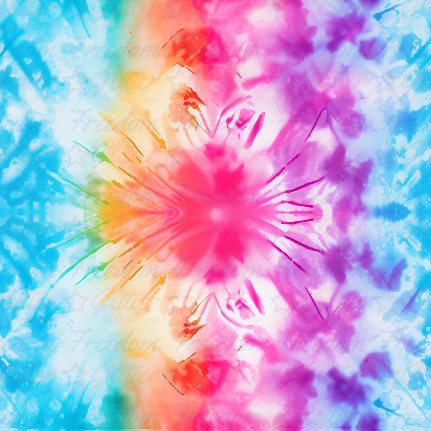 Tie Dye 4 (Printed Vinyl)