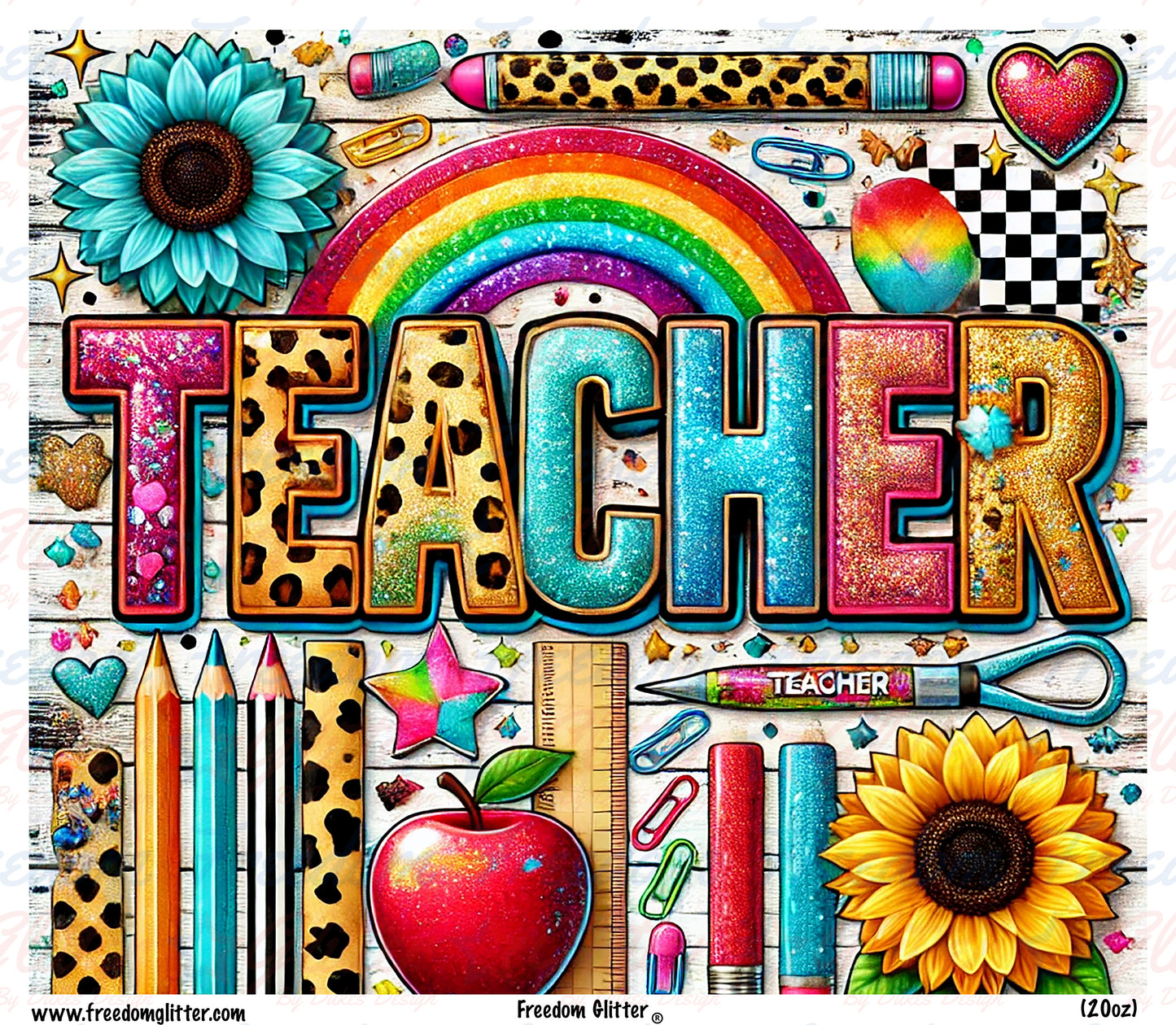Teacher 2 (Printed Vinyl)