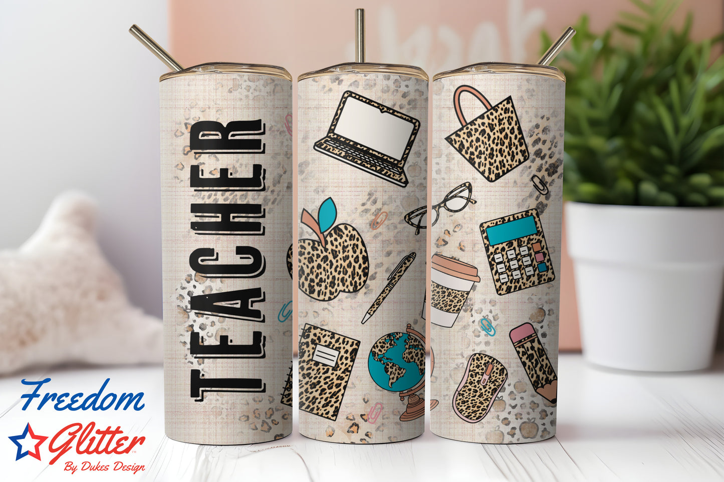 Teacher Leopard Print (Sublimation)
