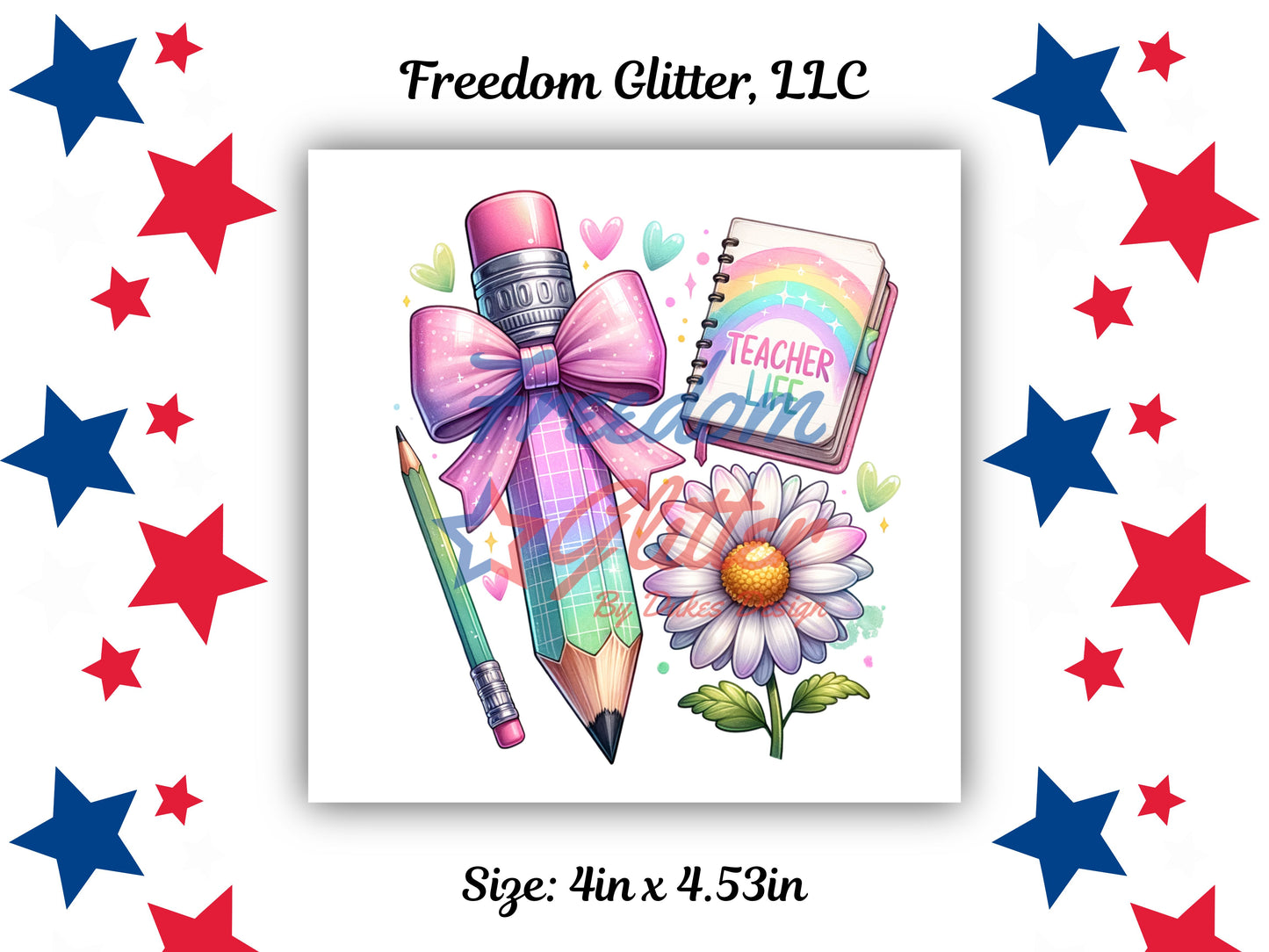 Teacher Life Decal (UVDTF)