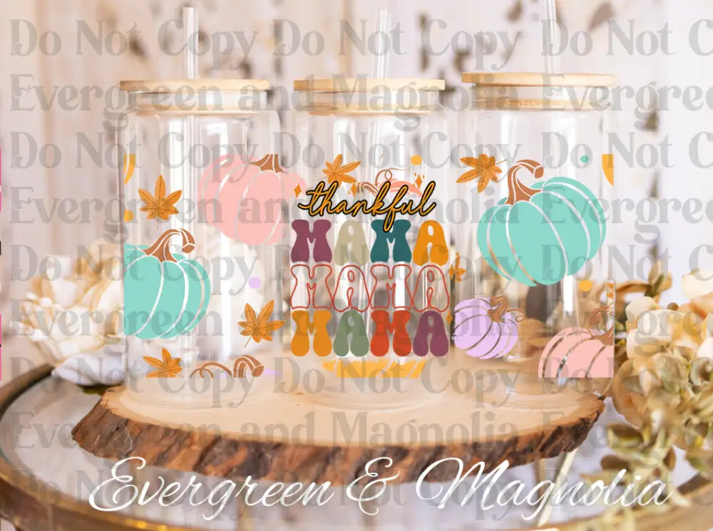 Thankful mama mama mama (pastel)
