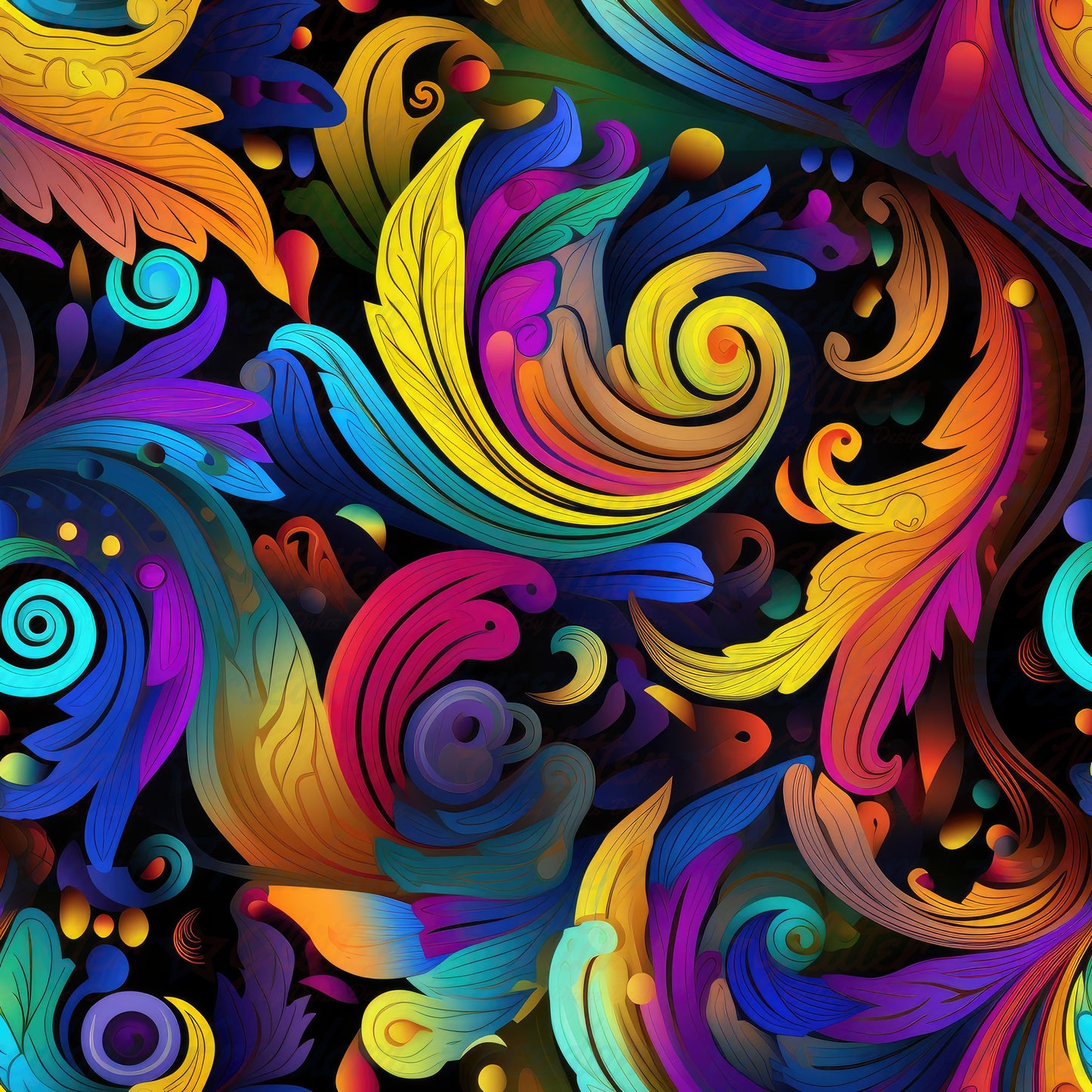 Wild Rainbow 1 (Printed Vinyl)