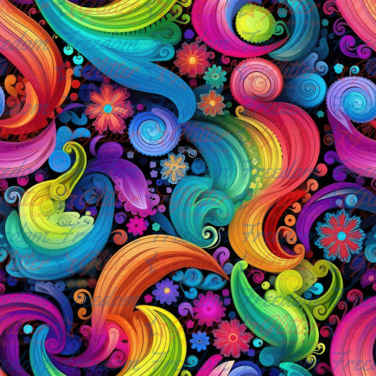 Wild Rainbow 3 (Printed Vinyl)