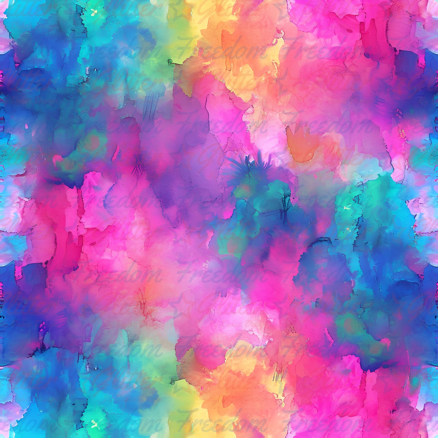 Watercolors 1 (Printed Vinyl)