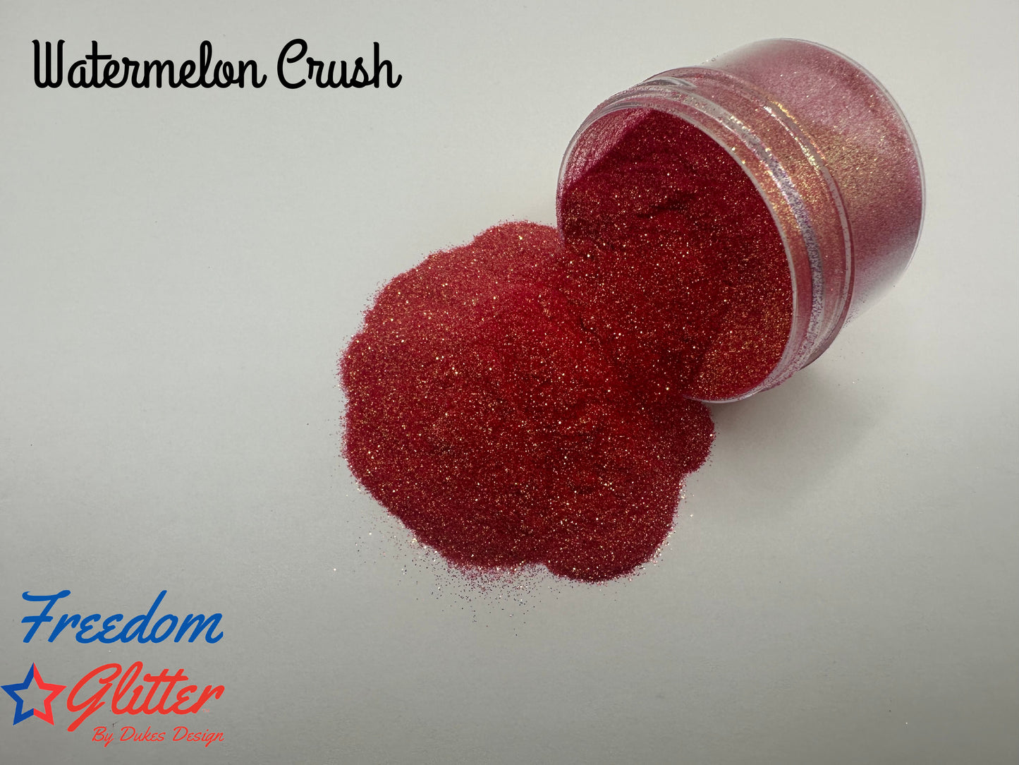 Watermelon Crush (High Sparkle Iridescent Glitter)