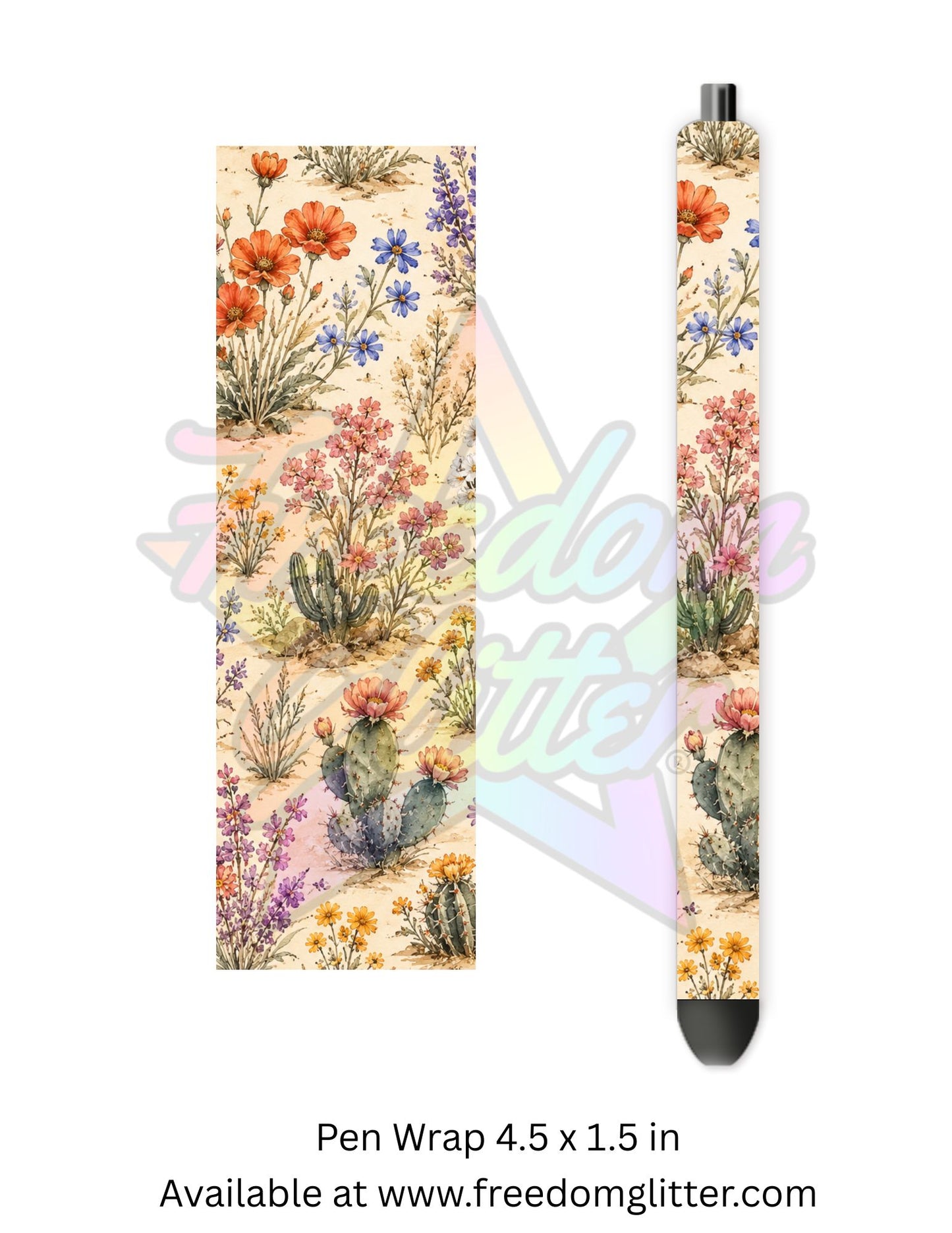 Western Blooms 2 (Printed Vinyl)