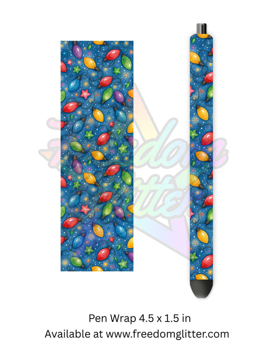 Whimsical Christmas Lights 2 (Printed Vinyl)