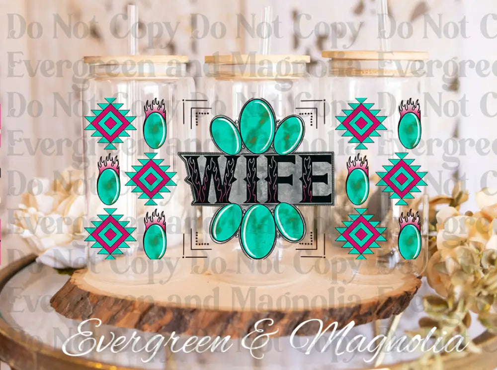 Turquoise Wife Wrap