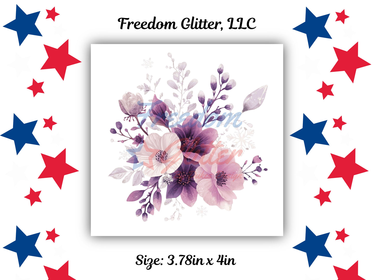 Winter Floral 11 Decal (UVDTF)