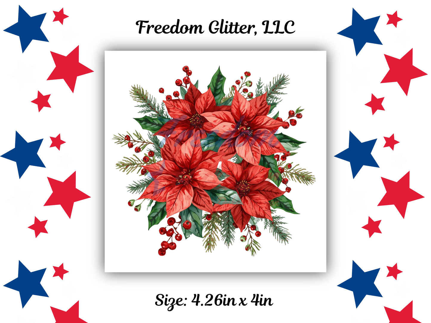 Winter Floral 1 Decal (UVDTF)