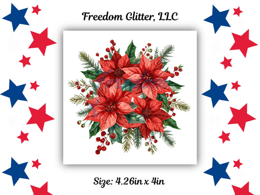 Winter Floral 1 Decal (UVDTF)