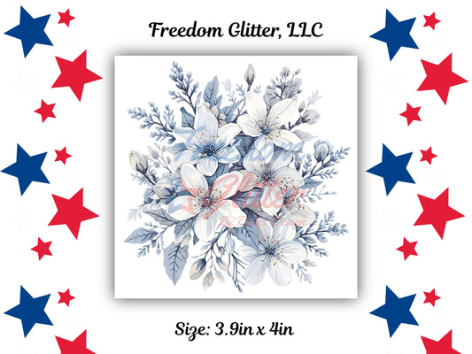 Winter Floral 6 Decal (UVDTF)
