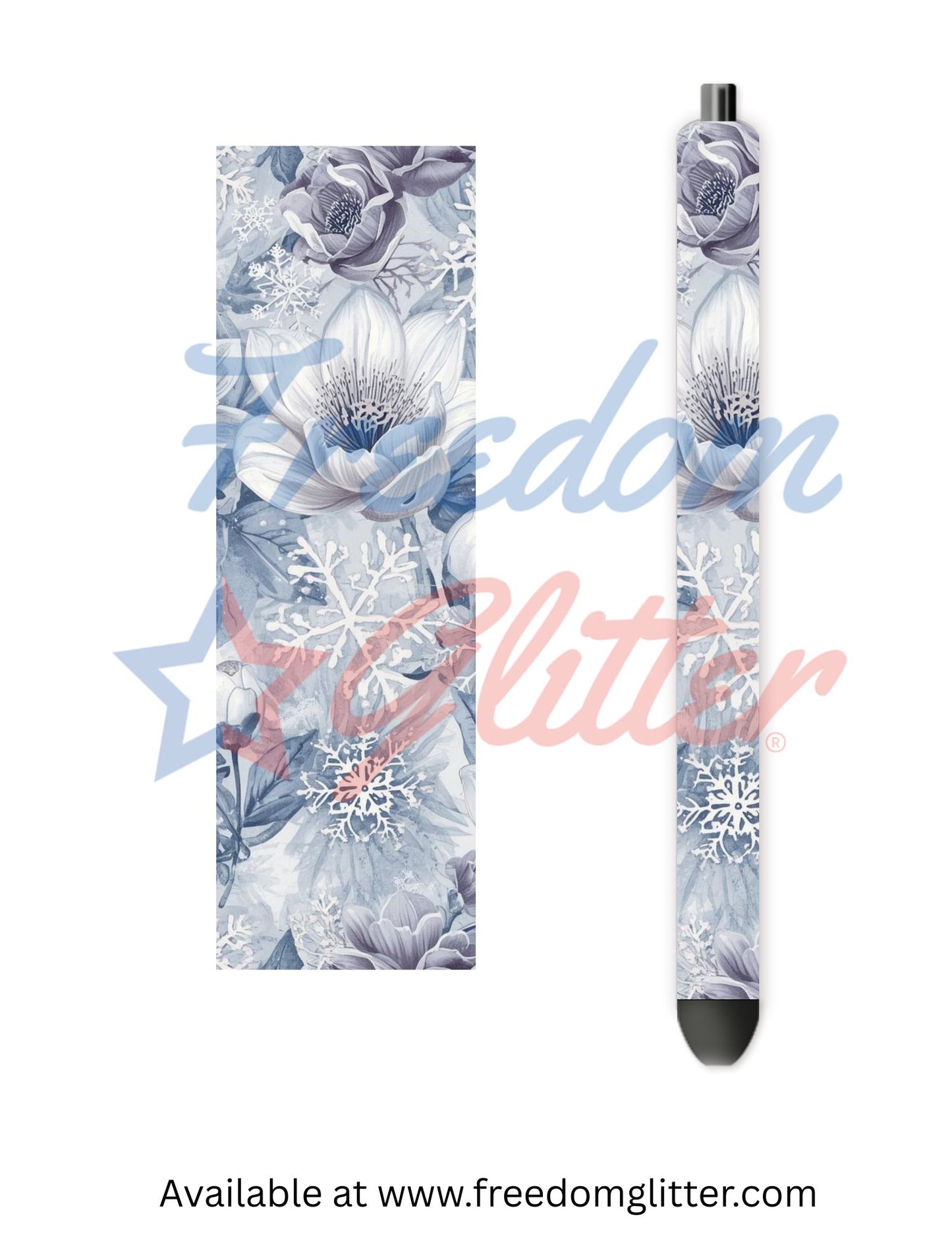 Winter Floral 6 (Printed Vinyl)