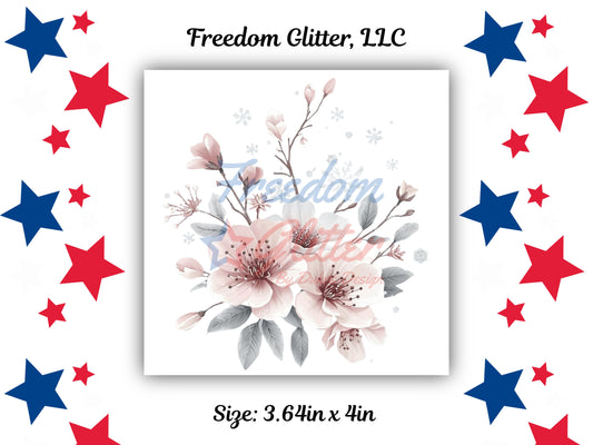 Winter Floral 8 Decal (UVDTF)