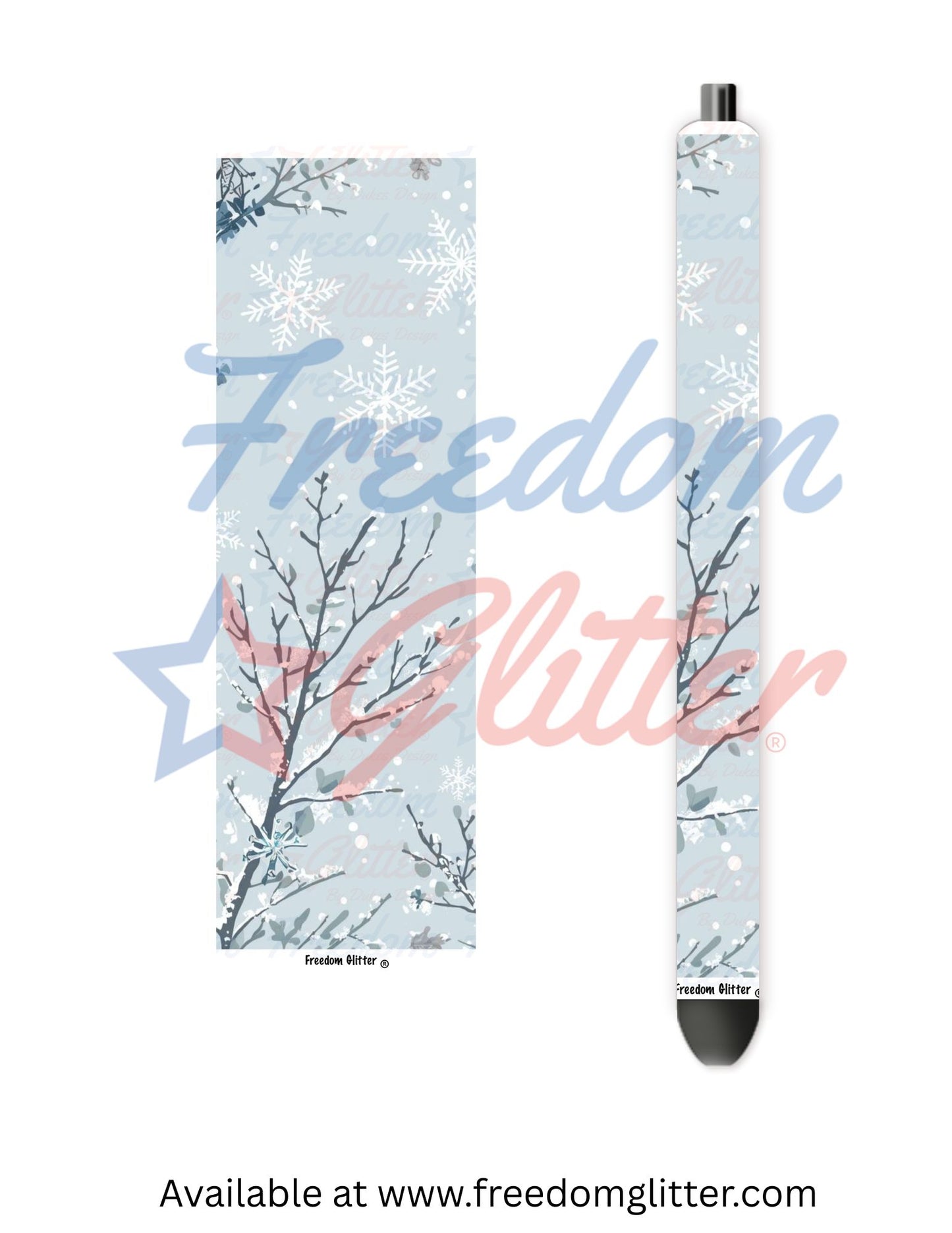Winter Blues 1 (Printed Vinyl)