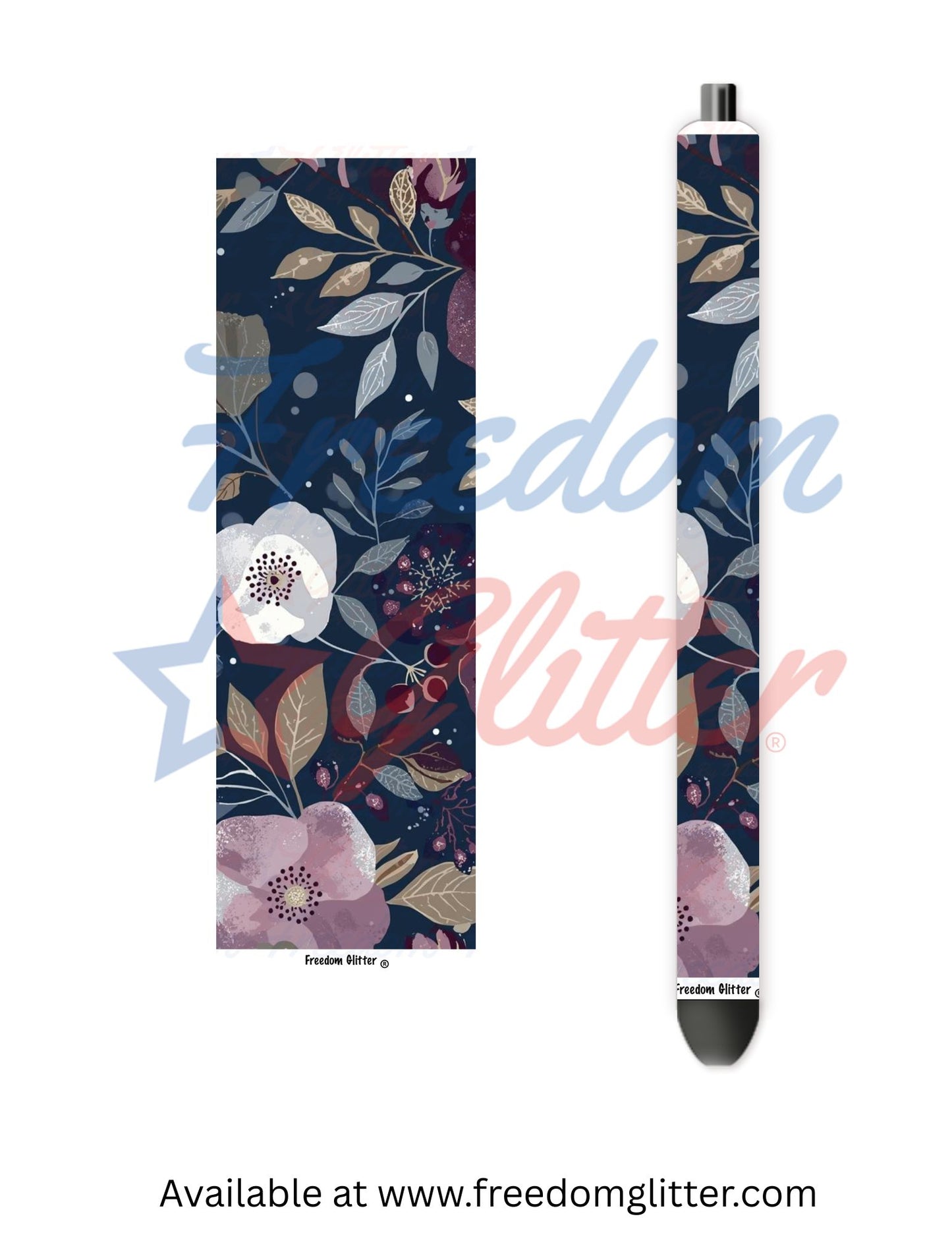 Winter Floral 5 (Printed Vinyl)