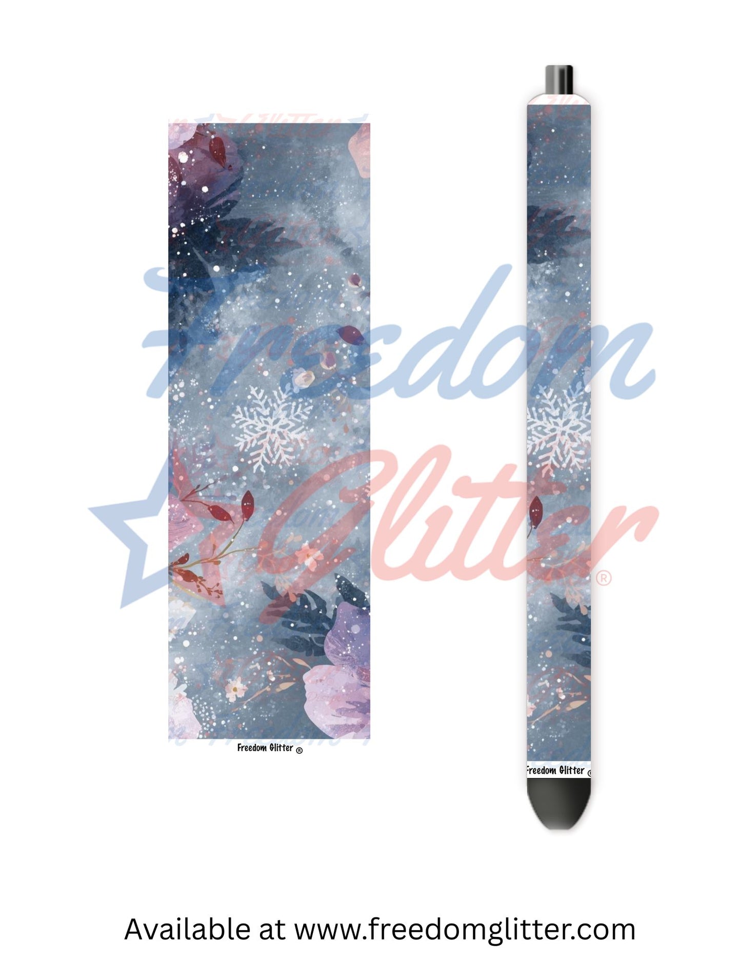Winter Floral 6 (Printed Vinyl)