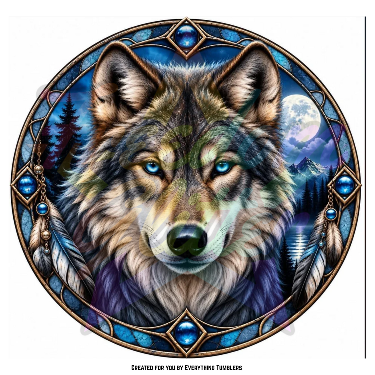Wolf Circle (Printed Vinyl)