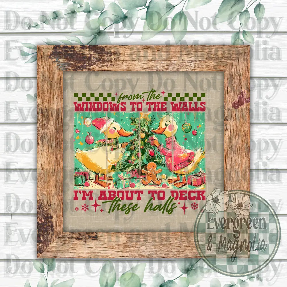 To The Window, To The Walls (Red & Green)