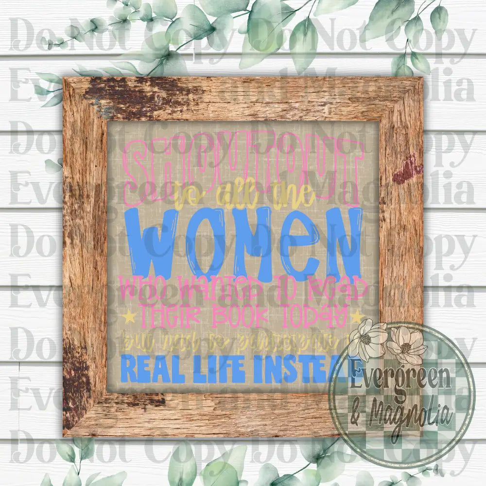 Shoutout to all women