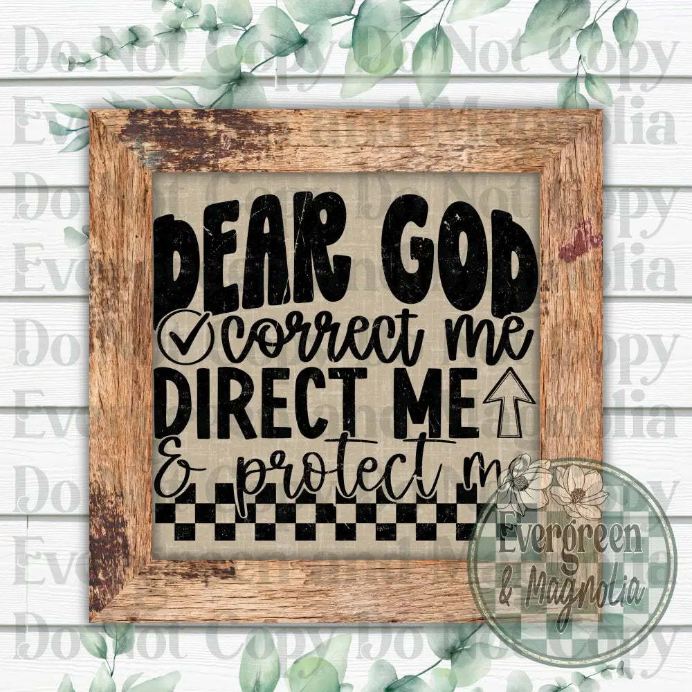Dear God (black)