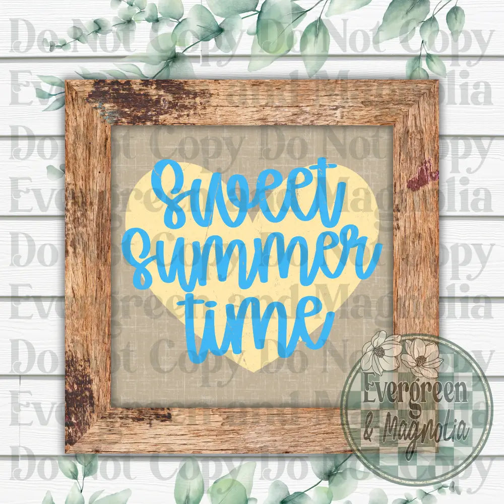 Sweet summer time