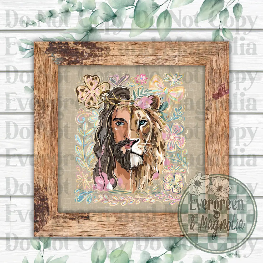 Jesus the lion