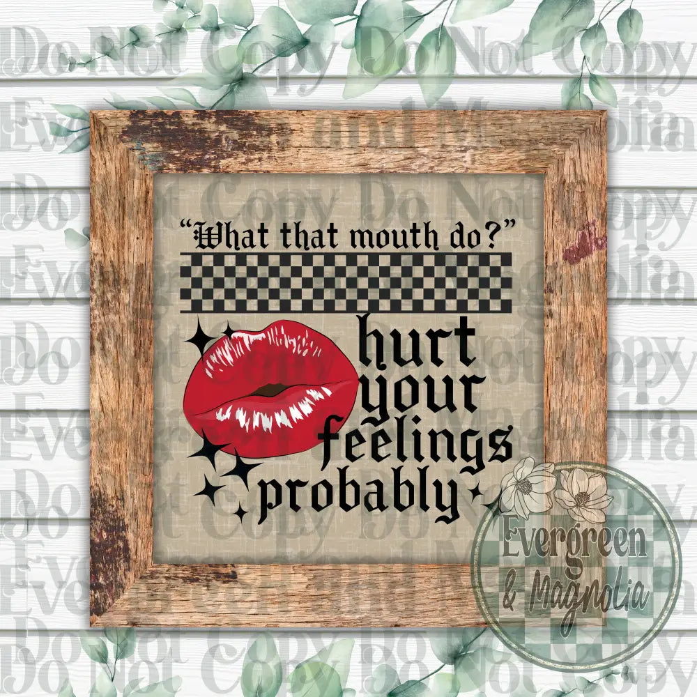 Hurt Your Feelings (Black)