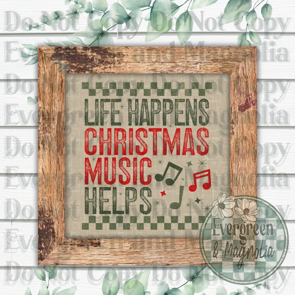 Christmas Music Helps