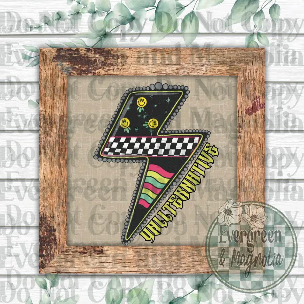 Yallternative Lightning Bolt