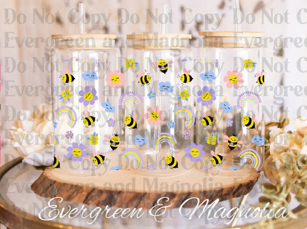 bees & Rainbowspng