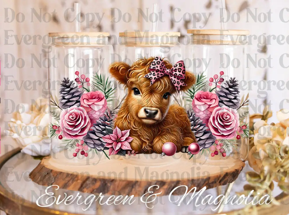 highland cow christmas 2