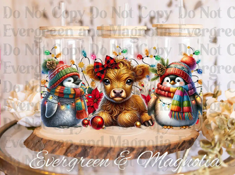 highland cow christmas 4