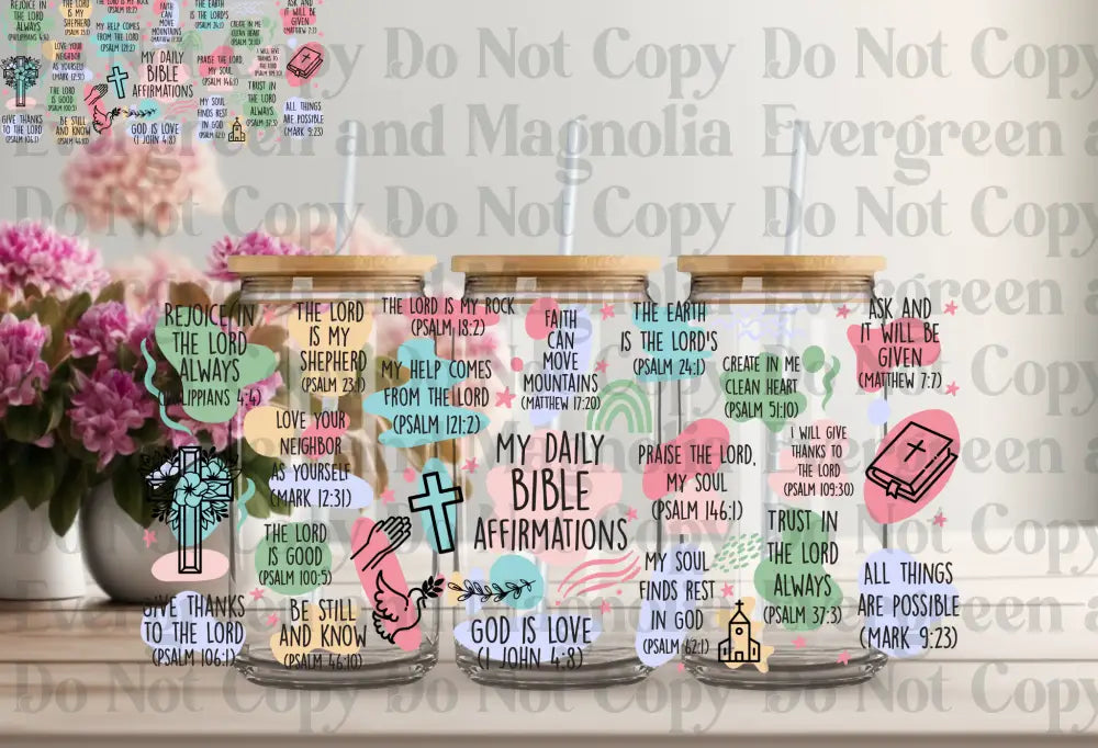 my daily bible verse affirmations