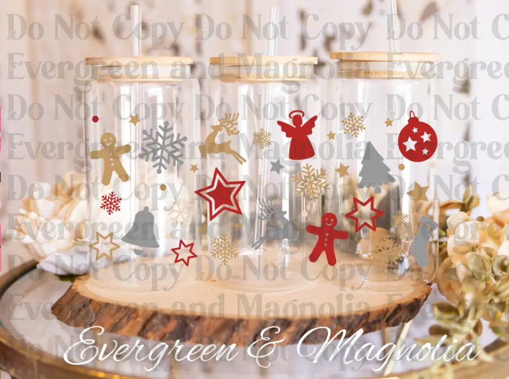 ornaments and gingerbread
