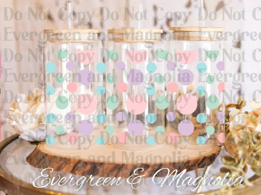 pastel dots