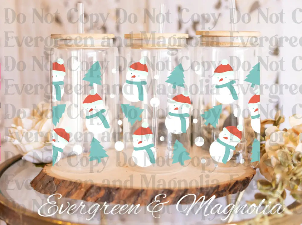 snowmanchristmastrees