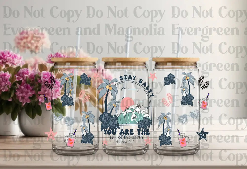Stay Salty Bible Verse - Retro Summer
