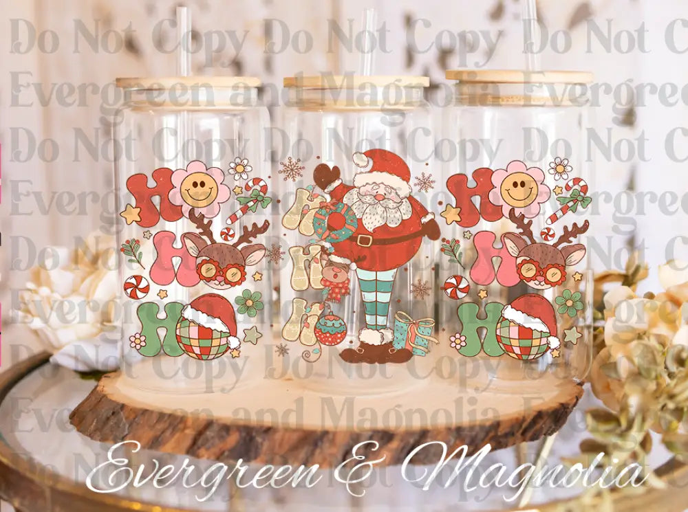 tall retro santa
