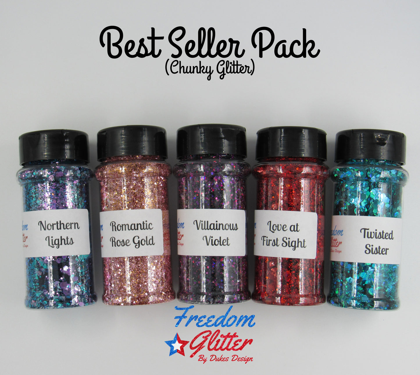 Best Seller Pack (Chunky Glitter)