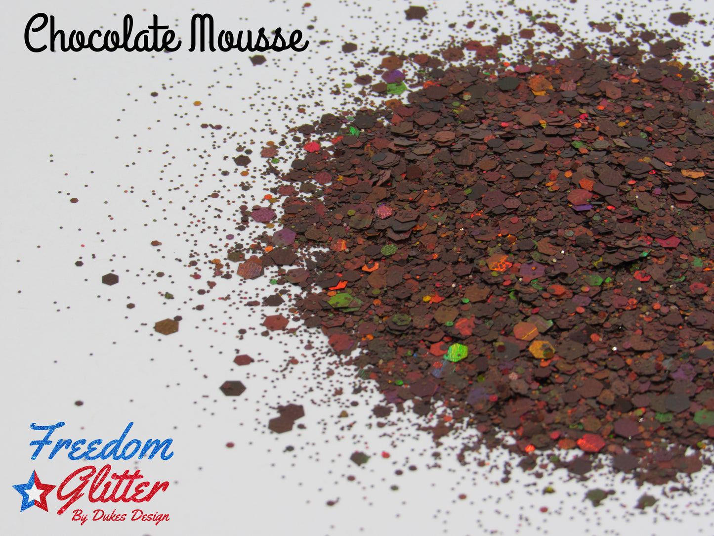 Chocolate Mousse (Holographic Glitter)