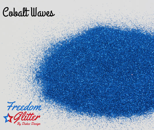 Cobalt Waves (Metallic Glitter)