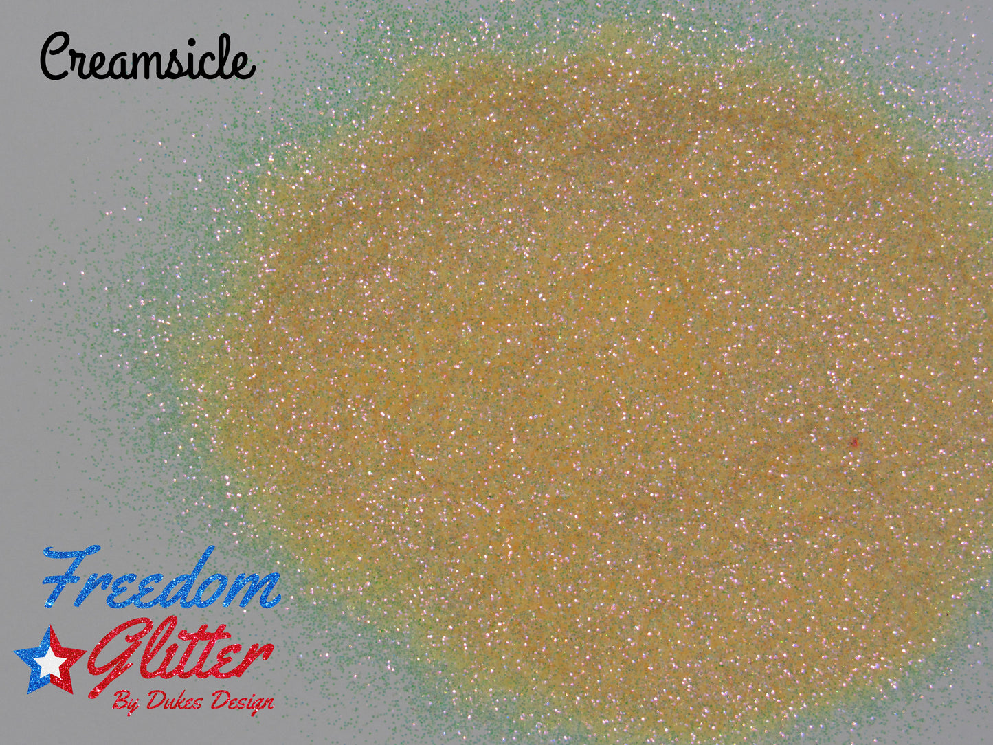 Creamsicle (High Sparkle Iridescent Glitter)