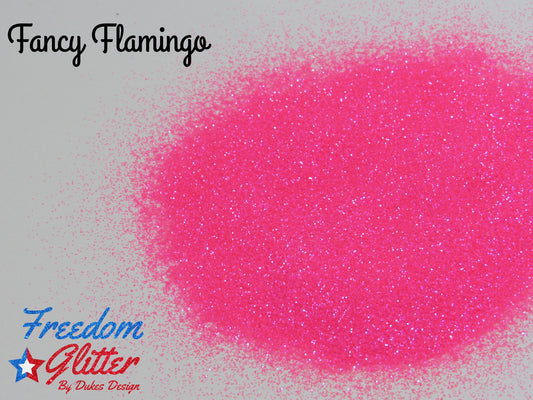 Fancy Flamingo (High Sparkle Iridescent Glitter)
