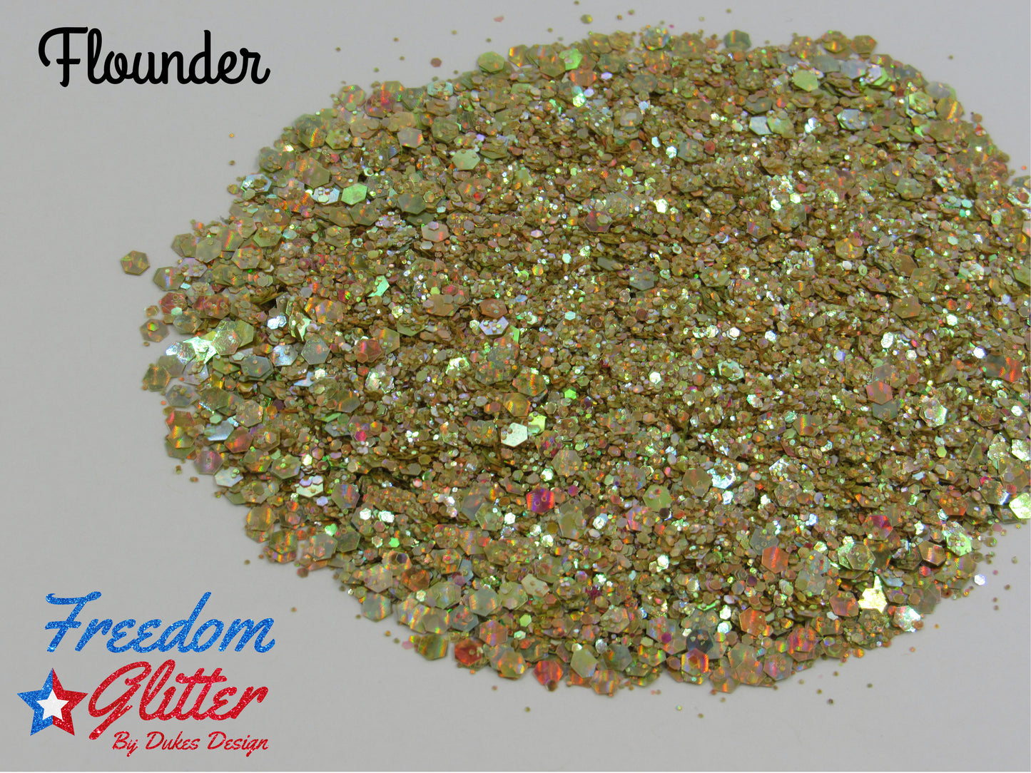 Flounder (Hologram Glitter)