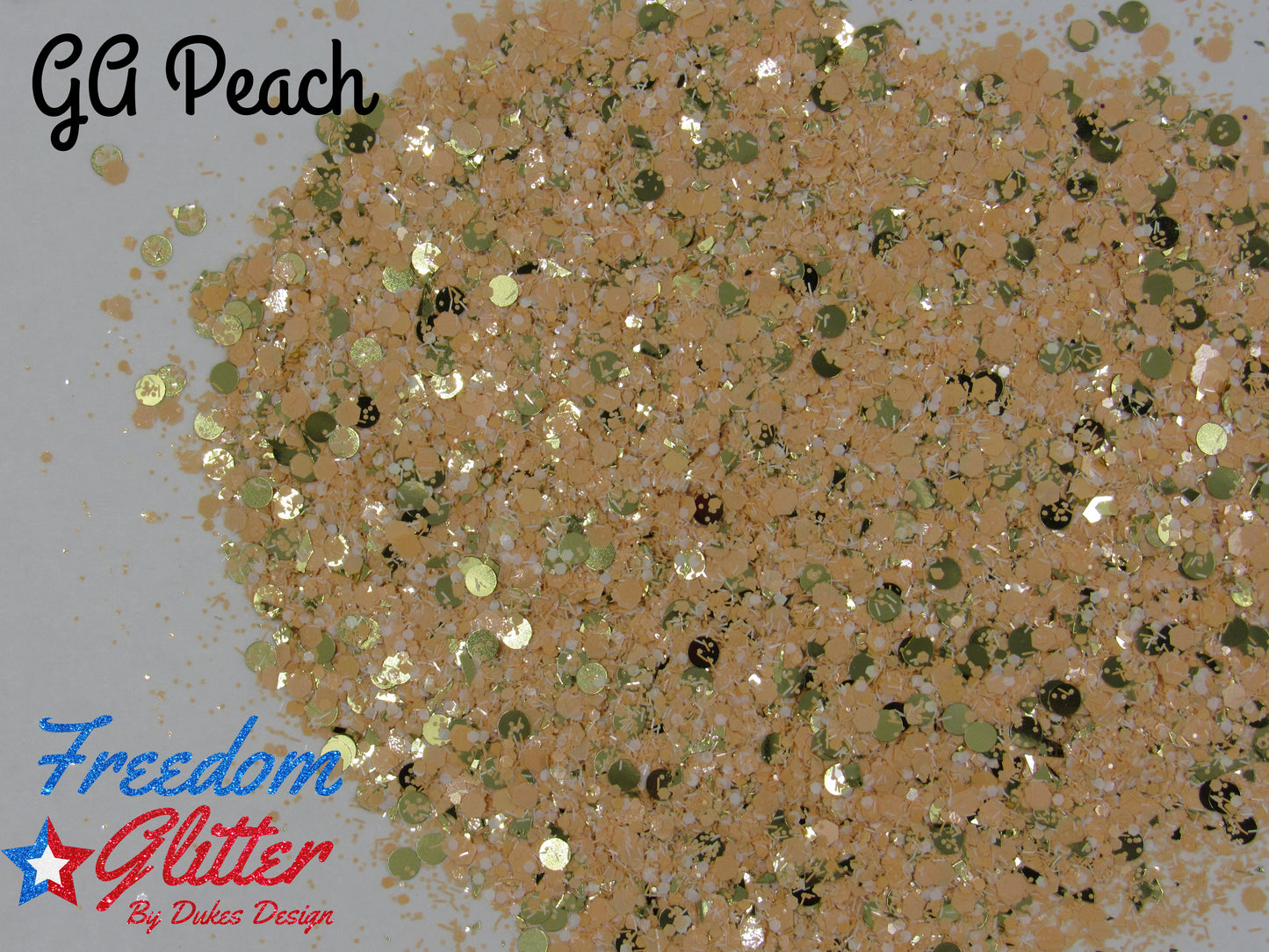 GA Peach (Western Series Glitter)